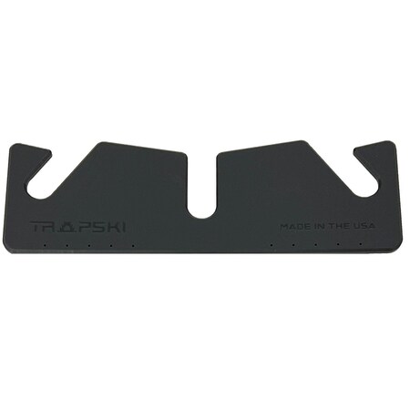 Trapski LowPro M Ski/Snowboard Rack Insert for Rooftop Cargo Box, Charcoal, Holds 3 Pairs of Skis LOWPRO3-M-CHL